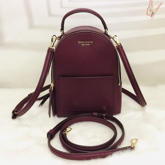 Kate Spade Mini Convertible Backpack Crossbody Bag - Picture 8 of 8